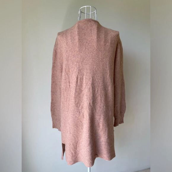 Madewell Kent Cardigan Sweater Coziest Yarn alpaca wool blend front pocket SZ M - Picture 3 of 6